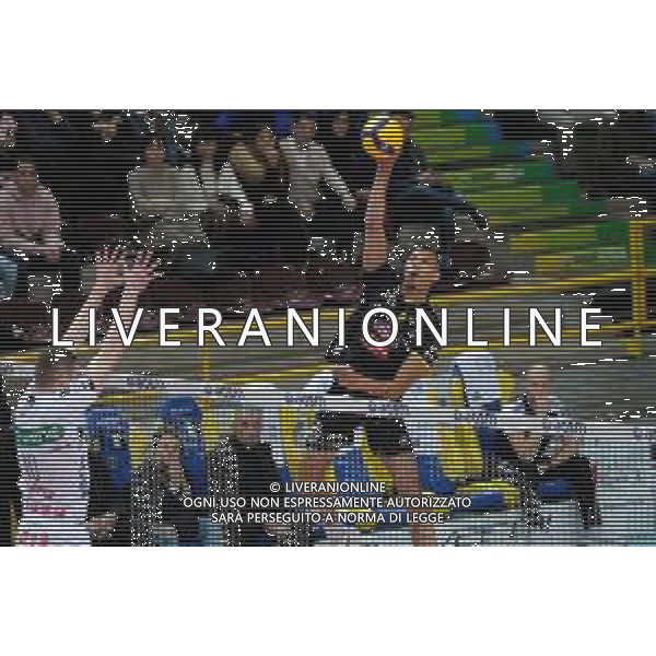 Campionato di Volley Superlega Serie A 2019/2020 Verona, Italia 05/02/2020 Calzedonia Verona - Kioene Padova Nella foto: Schiacciata di Stephen Boyer (9) Calzedonia Verona ©Roberto Tommasini - Alessio Marini / AGENZIA ALDO LIVERANI SAS