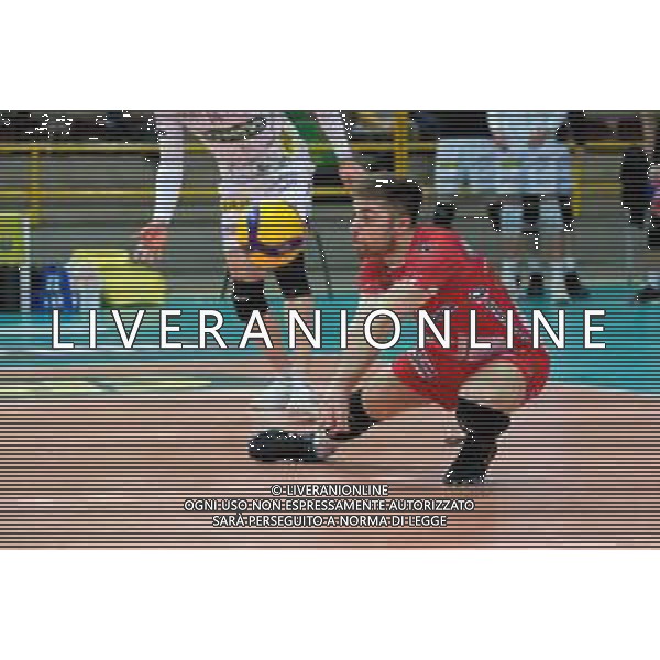 Campionato di Volley Superlega Serie A 2019/2020 Verona, Italia 05/02/2020 Calzedonia Verona - Kioene Padova Nella foto: Ricezione di Santiago Danani La Fuente (9) Kioene Padova ©Roberto Tommasini - Alessio Marini / AGENZIA ALDO LIVERANI SAS