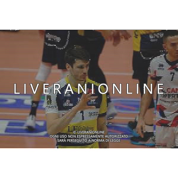 Campionato di Volley Superlega Serie A 2019/2020 Modena, Italia 05/02/2020 Leo Shoes Modena vs Cucine Lube Civitanova Nella foto: Matthew Anderson (01) (Leo Shoes Modena) ©Daniele Nicli - Alessio Marini / AGENZIA ALDO LIVERANI SAS