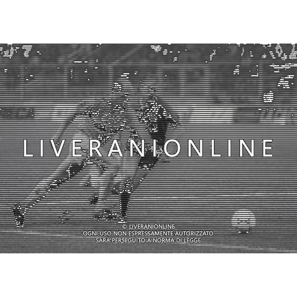 07-10-1990 GENOVA SEDICESIMI DI FINALE DI COPPA DELLE COPPE SAMPDORIA KAISERLAUTERN 2-0 NELLA FOTO ATTILIO LOMBARDO AG ALDO LIVERANI SAS