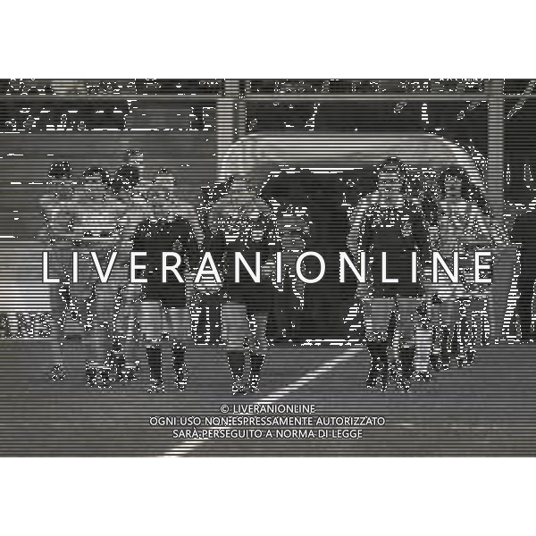 07-11-1990 GENOVA COPPA DELLE COPPE OTTAVI DI RITORNO SAMPDORIA-OLYMPIAKOS 3-1 NELLA FOTO ARBITRO EMILIO SOLDANO ALADREN AG ALDO LIVERANI SAS