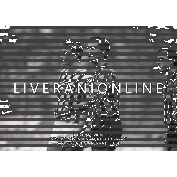 28-10-1990 TORINO CAMPIONATO DI CALCIO SERIE A JUVENTUS INTER 4-2 NELLA FOTO PIERLUIGI CASIRAGHI E RICCARDO FERRI AG ALDO LIVERANI SAS