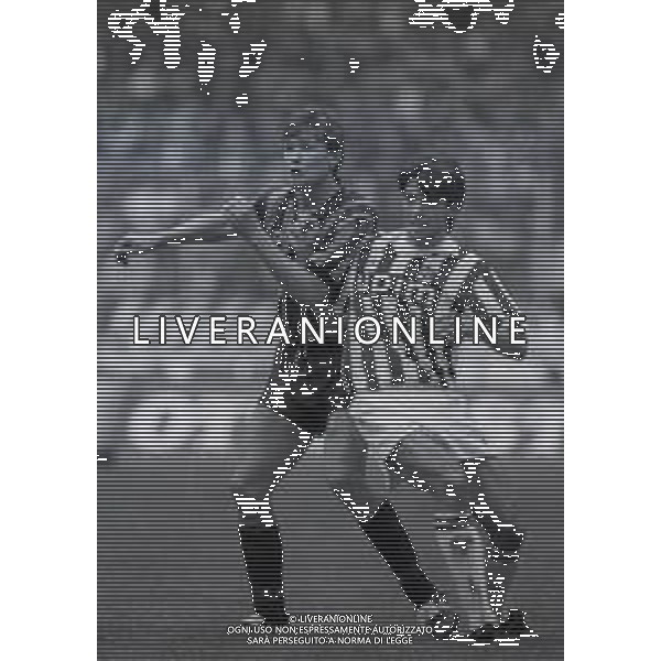 28-10-1990 TORINO CAMPIONATO DI CALCIO SERIE A JUVENTUS INTER 4-2 NELLA FOTO ALDO SERENA E GIANLUCA LUPPI AG ALDO LIVERANI SAS