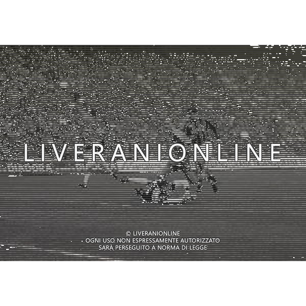 28-02-1993 MILANO CAMPIONATO DI CALCIO SERIE A MILAN SAMPDORIA 4-0 NELLA FOTO GOAL GIANLUIGI LENTINI AG ALDO LIVERANI SAS