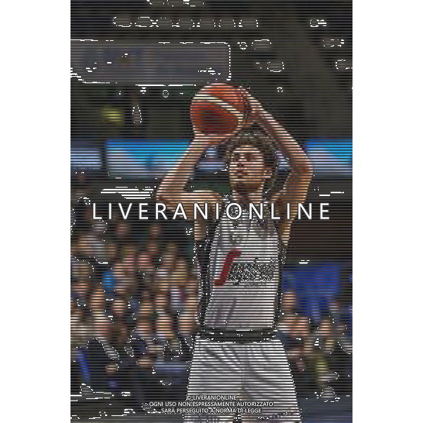 FIBA Intercontinental Cup Tenerife (Spain), Italia 07/02/2020 Segafredo Virtus Bologna vs San Lorenzo de Almagro Nella foto: Alessandro Pajola (Segafredo Virtus Bologna) al tiro ©Davide Di Lalla - Alessio Marini / AGENZIA ALDO LIVERANI SAS