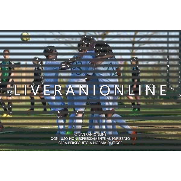 Calcio Coppa Italia Femminile 2019/2020 San Gimignano (SI), Italia 07/02/2020 Florentia S. Gimignano vs Sassuolo Nella foto: Le ragazze della Florentia SG festeggiano il vantaggio ©Fabio Fagiolini - Alessio Marini / AGENZIA ALDO LIVERANI SAS