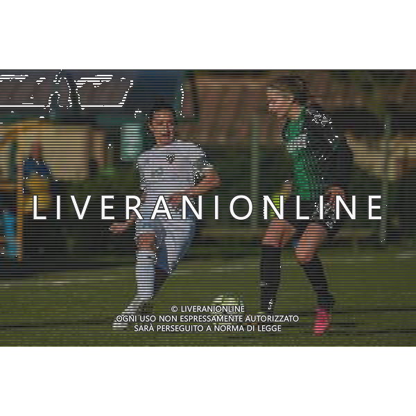 Calcio Coppa Italia Femminile 2019/2020 San Gimignano (SI), Italia 07/02/2020 Florentia S. Gimignano vs Sassuolo Nella foto: Michaela Dubcova (S) attaccata da Evelyn Vicchiarello (SG) ©Fabio Fagiolini - Alessio Marini / AGENZIA ALDO LIVERANI SAS