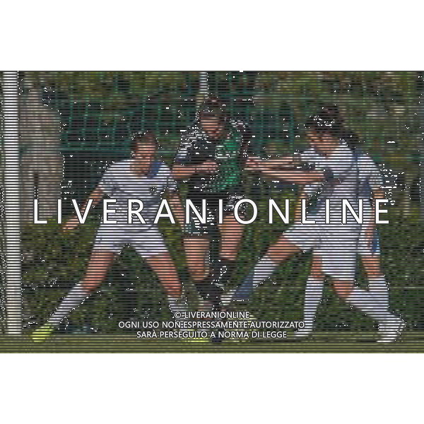 Calcio Coppa Italia Femminile 2019/2020 San Gimignano (SI), Italia 07/02/2020 Florentia S. Gimignano vs Sassuolo Nella foto: Claudia Ferrato (S) inseguita dalle avversarie ©Fabio Fagiolini - Alessio Marini / AGENZIA ALDO LIVERANI SAS