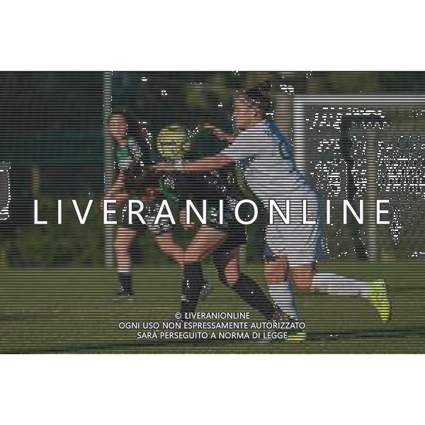 Calcio Coppa Italia Femminile 2019/2020 San Gimignano (SI), Italia 07/02/2020 Florentia S. Gimignano vs Sassuolo Nella foto: Lois Roche (FL) attacca fallosamente Danila Zazzera (S) ©Fabio Fagiolini - Alessio Marini / AGENZIA ALDO LIVERANI SAS