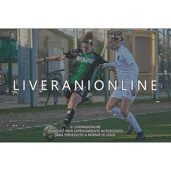 Calcio Coppa Italia Femminile 2019/2020 San Gimignano (SI), Italia 07/02/2020 Florentia S. Gimignano vs Sassuolo Nella foto: Martina Tommaselli (S) cerca di crossare contrastata da Florin Wagner (FL) ©Fabio Fagiolini - Alessio Marini / AGENZIA ALDO LIVERANI SAS