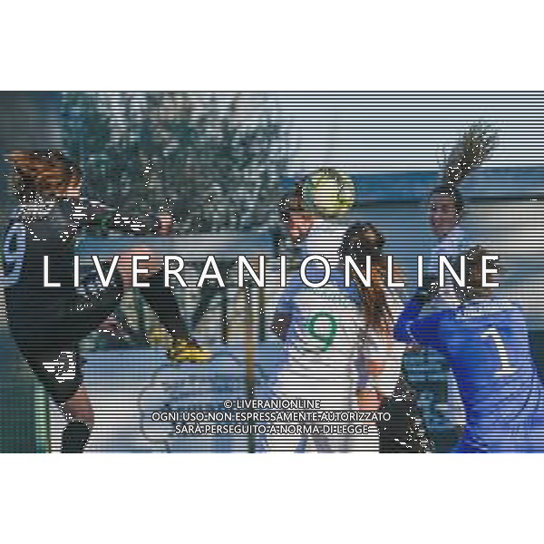 Calcio Coppa Italia Femminile 2019/2020 San Gimignano (SI), Italia 07/02/2020 Florentia S. Gimignano vs Sassuolo Nella foto: Mischia in area Florentia ©Fabio Fagiolini - Alessio Marini / AGENZIA ALDO LIVERANI SAS