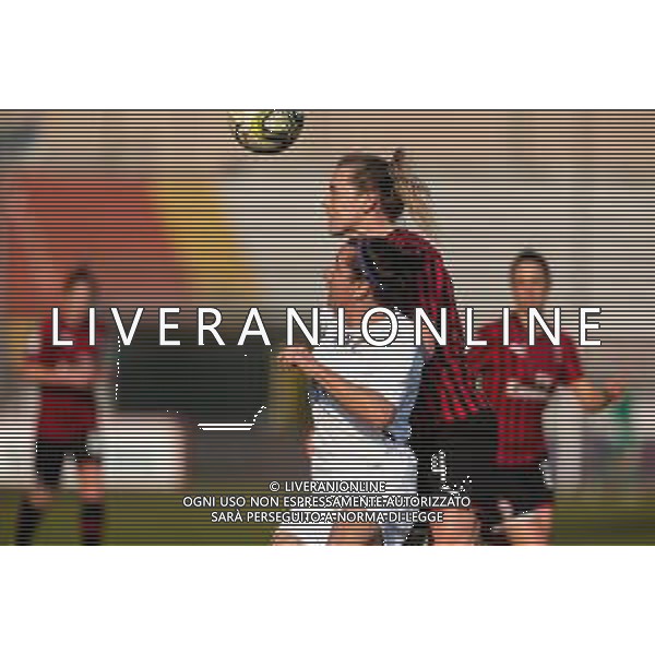 Calcio Coppa Italia Femminile 2019/2020 Milano, Italia 08/02/2020 Milan vs Fiorentina Women\'s Nella foto: Lisa De Vanna (Fiorentina Women\'s) e Stine Hovland (Milan) ©Francesco Scaccianoce - Alessio Marini / AGENZIA ALDO LIVERANI SAS