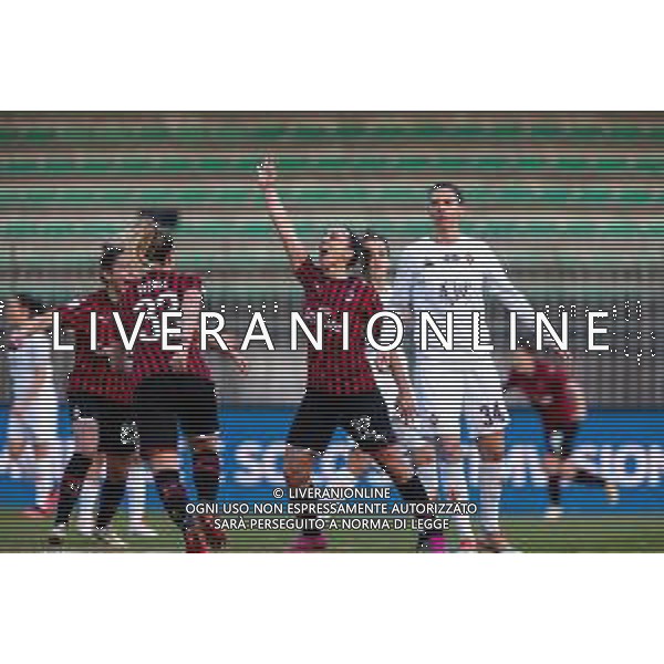 Calcio Coppa Italia Femminile 2019/2020 Milano, Italia 08/02/2020 Milan vs Fiorentina Women\'s Nella foto: Deborah Salvatori Rinaldi (Milan) esultanza gol ©Francesco Scaccianoce - Alessio Marini / AGENZIA ALDO LIVERANI SAS