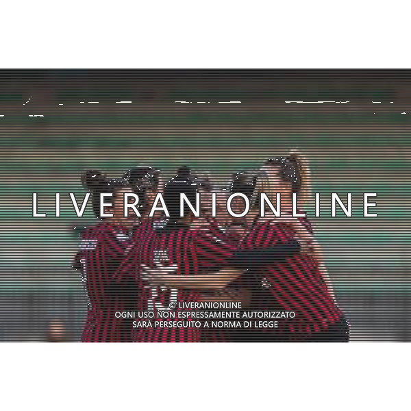 Calcio Coppa Italia Femminile 2019/2020 Milano, Italia 08/02/2020 Milan vs Fiorentina Women\'s Nella foto: Deborah Salvatori Rinaldi (Milan) esultanza gol ©Francesco Scaccianoce - Alessio Marini / AGENZIA ALDO LIVERANI SAS