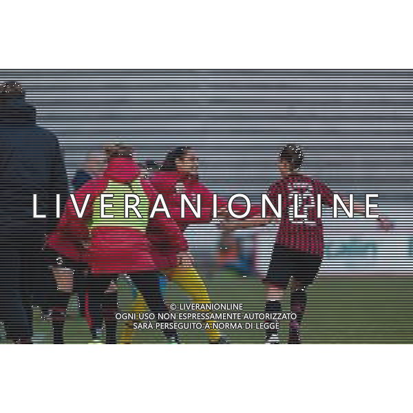 Calcio Coppa Italia Femminile 2019/2020 Milano, Italia 08/02/2020 Milan vs Fiorentina Women\'s Nella foto: Deborah Salvatori Rinaldi (Milan) esultanza gol ©Francesco Scaccianoce - Alessio Marini / AGENZIA ALDO LIVERANI SAS