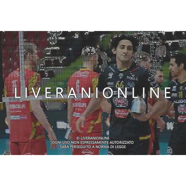 Campionato di Volley Superlega Serie A 2019/2020 Verona, Italia 08/02/2020 Calzedonia Verona vs Tonno Callipo Calabria Vibo Valentia Nella foto: Corey Chavers (66) Calzedonia Verona FOTO ROBERTO TOMMASINI-ALESSIO MARINI-AG ALDO LIVERANI SAS