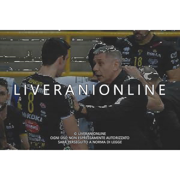 Campionato di Volley Superlega Serie A 2019/2020 Verona, Italia 08/02/2020 Calzedonia Verona vs Tonno Callipo Calabria Vibo Valentia Nella foto: Radostin Stoytchev - Coach Calzedonia Verona FOTO ROBERTO TOMMASINI-ALESSIO MARINI-AG ALDO LIVERANI SAS