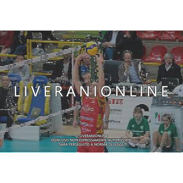 Campionato di Volley Superlega Serie A 2019/2020 Verona, Italia 08/02/2020 Calzedonia Verona vs Tonno Callipo Calabria Vibo Valentia Nella foto: Michele Baranowicz (17) Tonno Callipo Calabria - Vibo Valentia FOTO ROBERTO TOMMASINI-ALESSIO MARINI-AG ALDO LIVERANI SAS