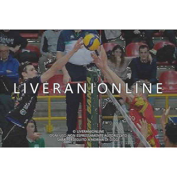 Campionato di Volley Superlega Serie A 2019/2020 Verona, Italia 08/02/2020 Calzedonia Verona vs Tonno Callipo Calabria Vibo Valentia Nella foto: Asparuh Asparuhow (8) Calzedonia Verona FOTO ROBERTO TOMMASINI-ALESSIO MARINI-AG ALDO LIVERANI SAS