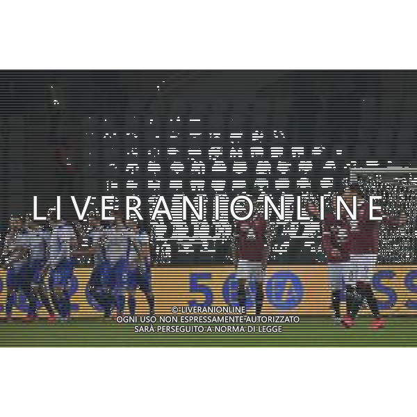 Torino 08.02.2020 Stadio Grande Torino ©Falzone/Agenzia Aldo Liverani 08.02.2020 23^ giornata Torino vs Sampdoria Serie A Tim 2019-2020 Nella foto : ESULTANZA SAMPDORIA E DELUSIONE TORINO ©FALZONE / AGENZIA ALDO LIVERANI SAS