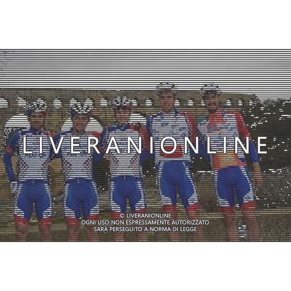 08-02-2020 Etoile De Besseges; Tappa 04 Le Pont Du Gard - Le Mont Bouquet; 2020, Groupama - Fdj; Brunel, Alexys; Pont Du Gard; ©SIROTTI / AGENZIA ALDO LIVERANI SAS