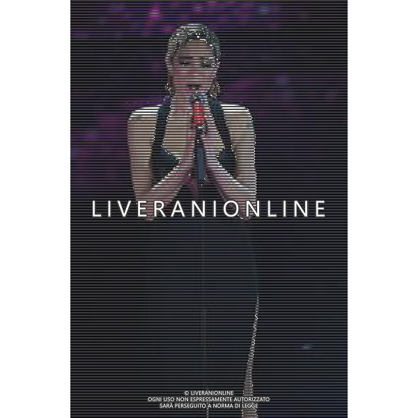 Foto: Aldo Liverani 08/02/2020 Sanremo (Italia) Spettacolo Serata n\'5 - 70\' Festival di Sanremo Teatro Ariston Nella foto: Elodie Photo: Aldo Liverani 08 February 2020 Sanremo (Italy) Entertainment Day 5 of 70\' Festival Sanremo In the pic: Elodie