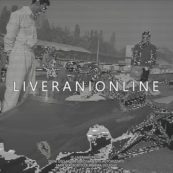 RETROSPETTIV ANDREA DE ADAMICH PILOTA NELLA FOTO ANDREA DE ADAMICH A MONZA NELL\'ANNO 1967 AG ALDO LIVERANI SAS
