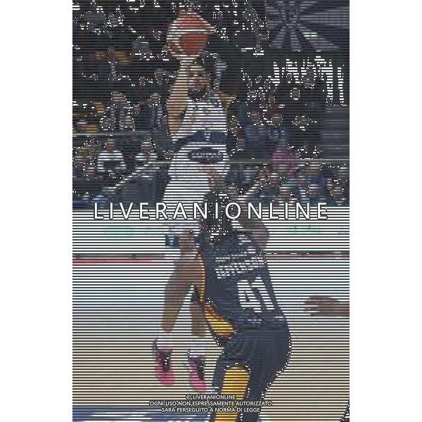 Campionato di Basket Serie A 2019/2020 Bologna, Italia 08/02/2020 Fortitudo Bologna vs Virtus Roma Nella foto: Kassius Robertson (Fortitudo Pompea Bologna) FOTO MICHELE NUCCI-ALESSIO MARINI-AG ALDO LIVERANI SAS