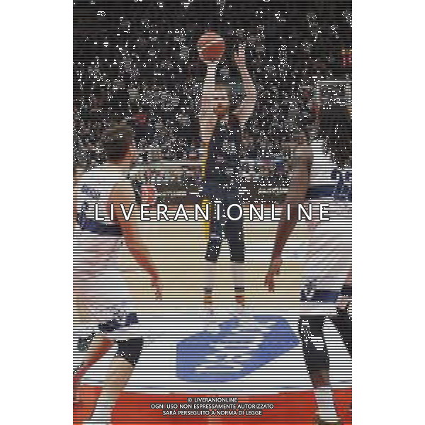 Campionato di Basket Serie A 2019/2020 Bologna, Italia 08/02/2020 Fortitudo Bologna vs Virtus Roma Nella foto: Giovanni Pini (Virtus Roma) FOTO MICHELE NUCCI-ALESSIO MARINI-AG ALDO LIVERANI SAS