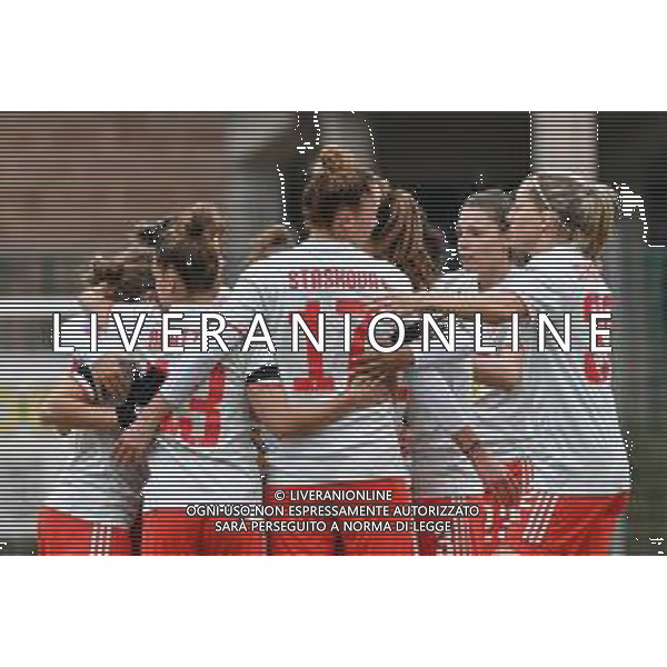 Calcio Coppa Italia Femminile 2019/2020 Empoli, Italia 09/02/2020 Empoli Ladies vs Juventus Nella foto: Esultanza Juventus ©Lisa Guglielmi - Alessio Marini / AGENZIA ALDO LIVERANI SAS
