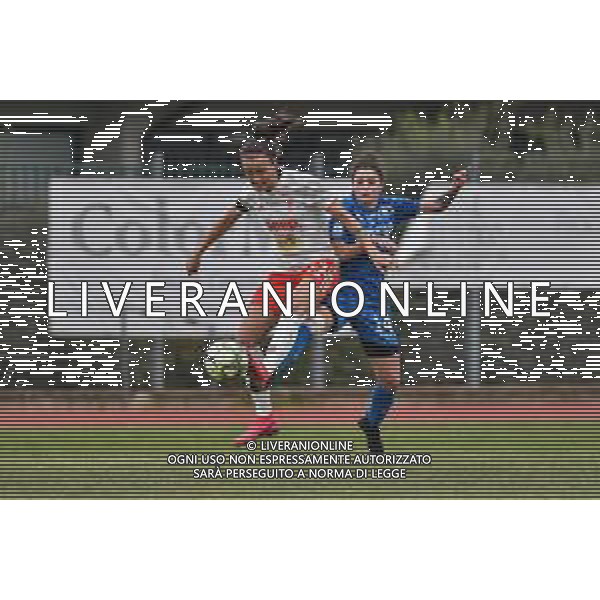 Calcio Coppa Italia Femminile 2019/2020 Empoli, Italia 09/02/2020 Empoli Ladies vs Juventus Nella foto: Barbara Bonansea (Juventus) e Aurora De Rita (Empoli Ladies) ©Lisa Guglielmi - Alessio Marini / AGENZIA ALDO LIVERANI SAS