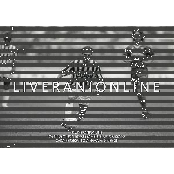 01-09 1991 TORINO CAMPIONATO DI CALCIO SERIE A JUVENTUS FIORENTINA 1-0 NELLA FOTO SALVATORE SCHILLACI AG ALDO LIVERANI SAS