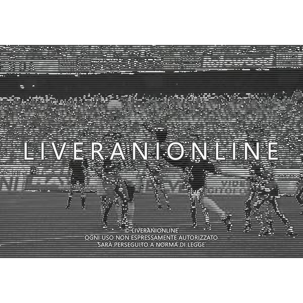 01-09 1991 TORINO CAMPIONATO DI CALCIO SERIE A JUVENTUS FIORENTINA 1-0 NELLA FOTO PARATA GIANMATTEO MAREGGINI AG ALDO LIVERANI SAS