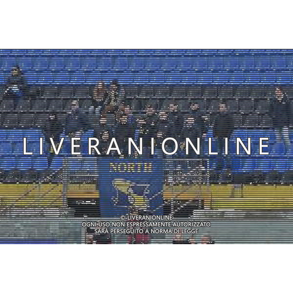 Campionato di Calcio Serie B 2019/2020 Pisa, Italia 09/02/2020 Pisa vs Chievo Nella foto: I tifosi del Chievo ©Gabriele Masotti - Alessio Marini / AGENZIA ALDO LIVERANI SAS