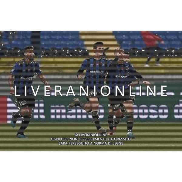 Campionato di Calcio Serie B 2019/2020 Pisa, Italia 09/02/2020 Pisa vs Chievo Nella foto: L\'esultanza di Lisi (Pi) dopo il gol dell\'1-1, inseguito da Pinato e da Caraccioli ©Gabriele Masotti - Alessio Marini / AGENZIA ALDO LIVERANI SAS