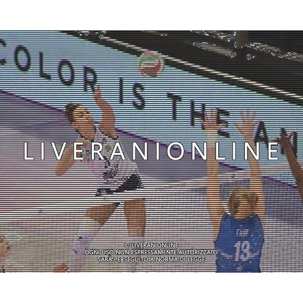 Campionato di Volley Serie A1 Femminile 2019/2020 Firenze, Italia 09/02/2020 Il Bisonte Firenze vs Reale Mutua Fenera Chieri Nella foto: Elena Perinelli in attacco (Chieri) ©Filippo Tomasi - Alessio Marini / AGENZIA ALDO LIVERANI SAS
