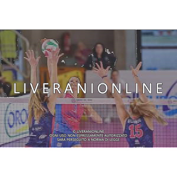 Campionato di Volley Serie A1 Femminile 2019/2020 Scandicci (FI), Italia 09/02/2020 Savino Del Bene Scandicci vs Saugella Monza Nella foto: Serena Ortolani (Saugella Monza) ©Lisa Guglielmi - Alessio Marini / AGENZIA ALDO LIVERANI SAS