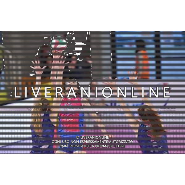 Campionato di Volley Serie A1 Femminile 2019/2020 Scandicci (FI), Italia 09/02/2020 Savino Del Bene Scandicci vs Saugella Monza Nella foto: Floortje Meijners (Saugella Monza) ©Lisa Guglielmi - Alessio Marini / AGENZIA ALDO LIVERANI SAS