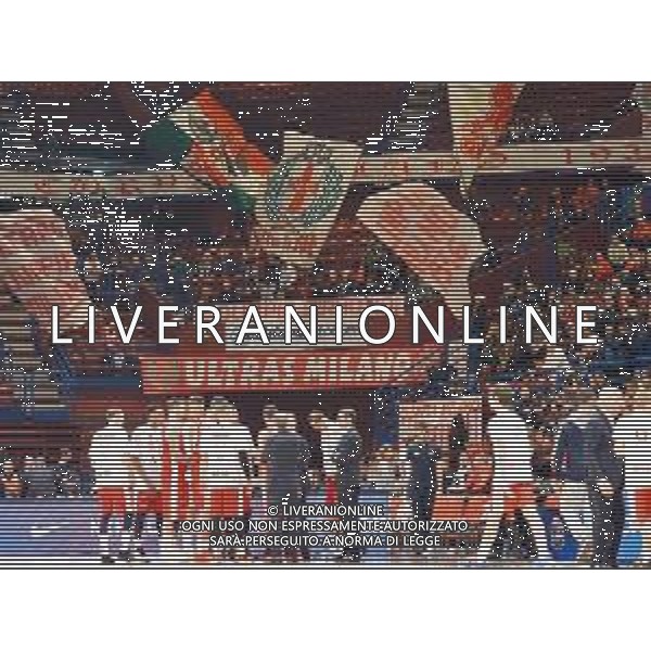 Campionato di Basket Serie A 2019/2020 Milano, Italia 09/02/2020 AX Armani Exchange Olimpia Milano vs Vanoli Basket Cremona Nella foto: tifosi della AX Armani Exchange Olimpia Milano ©Savino Paolella - Alessio Marini / AGENZIA ALDO LIVERANI SAS