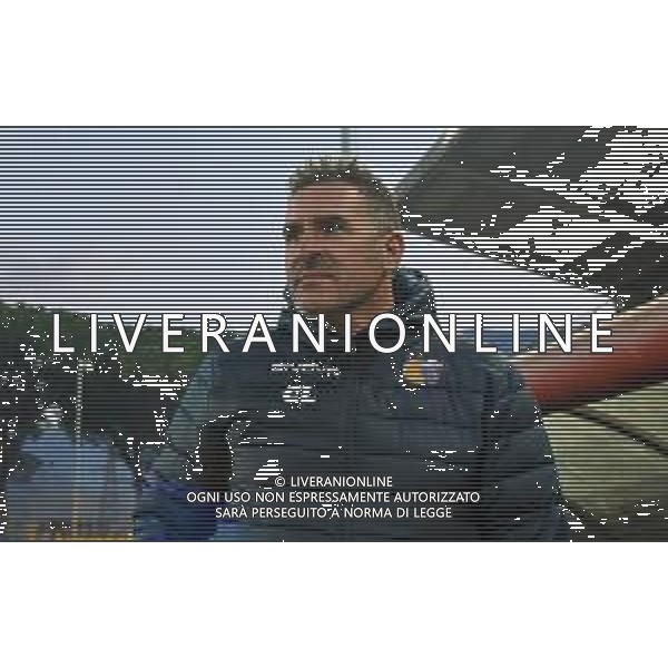 Campionato di Calcio Serie C - Lega Pro 2019/2020 Castellamare di Stabia, Italia 09/02/2020 Cavese vs Catania Nella foto: Il tecnico del Calcio Catania Cristiano Lucarelli FOTO ANDREA D\'AMICO-ALESSIO MARINI-AG ALDO LIVERANI SAS