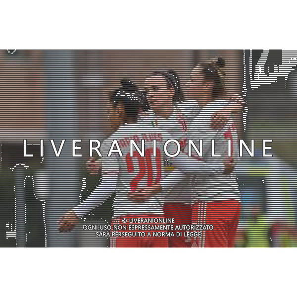 Calcio Coppa Italia Femminile 2019/2020 Empoli, Italia 09/02/2020 Empoli Ladies vs Juventus Nella foto: Esultanza Juventus ©Lisa Guglielmi - Alessio Marini / AGENZIA ALDO LIVERANI SAS