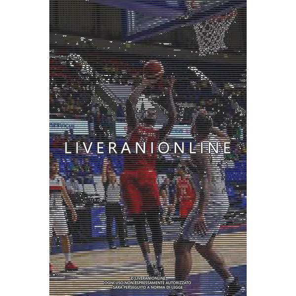 FIBA Intercontinental Cup Tenerife, Italia 09/02/2020 Finale 3° posto - S.Lorenzo de Almagro vs Rio Grande Valley Vipers Nella foto: Matur Marial MAKER (Rio Grande Valley Vipers) al tiro, marcato da Esteban Batista (San Lorenzo de Almagro) FOTO DAVIDE DI LALLA-ALESSIO MARINI-AG ALDO LIVERANI SAS
