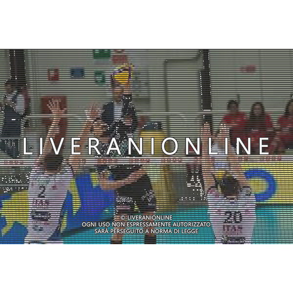 Campionato di Volley Superlega Serie A 2019/2020 Padova, Italia 09/02/2020 Kioene Padova vs Itas Trentino Nella foto: Schiacciata di Fernando Hernandez FOTO VALERIA LIPPERA-ALESSIO MARINI-AG ALDO LIVERANI SAS