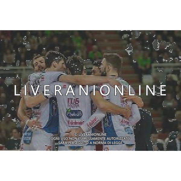 Campionato di Volley Superlega Serie A 2019/2020 Padova, Italia 09/02/2020 Kioene Padova vs Itas Trentino Nella foto: itas trentino FOTO VALERIA LIPPERA-ALESSIO MARINI-AG ALDO LIVERANI SAS