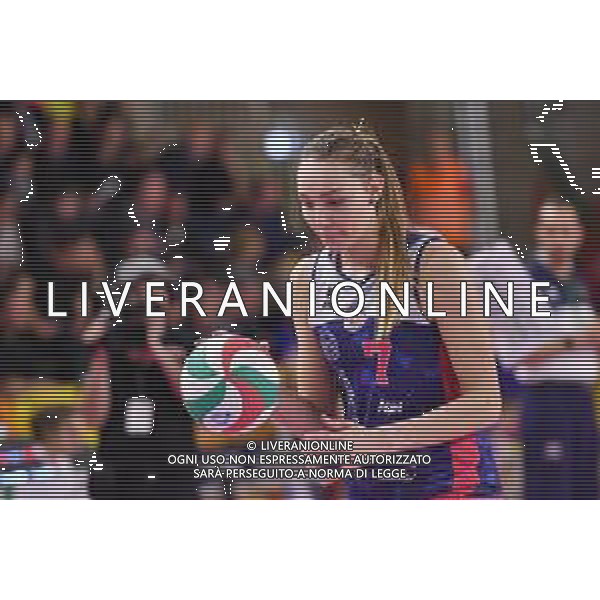 Campionato di Volley Serie A1 Femminile 2019/2020 Scandicci (FI), Italia 09/02/2020 Savino Del Bene Scandicci vs Saugella Monza Nella foto: Elena Pietrini (Savino Del Bene Scandicci) FOTO LISA GUGLIELMI-ALESSIO MARINI-AG ALDO LIVERANI SAS