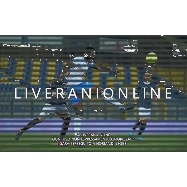 Campionato di Calcio Serie C - Lega Pro 2019/2020 Castellamare di Stabia, Italia 09/02/2020 Cavese vs Catania Nella foto: Moise Emmanuel Mbende (3) Calcio Catania rinvia un pallone pericoloso FOTO ANDREA D\'AMICO-ALESSIO MARINI-AG ALDO LIVERANI SAS