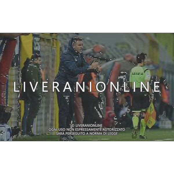 Campionato di Calcio Serie C - Lega Pro 2019/2020 Castellamare di Stabia, Italia 09/02/2020 Cavese vs Catania Nella foto: Il tecnico del Calcio Catania Cristiano Lucarelli FOTO ANDREA D\'AMICO-ALESSIO MARINI-AG ALDO LIVERANI SAS