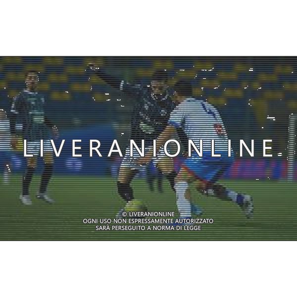 Campionato di Calcio Serie C - Lega Pro 2019/2020 Castellamare di Stabia, Italia 09/02/2020 Cavese vs Catania Nella foto: Andrea Russutto (30) Cavese 1919 contrastato da Bruno Leonardo Vicente (4) Calcio Catania FOTO ANDREA D\'AMICO-ALESSIO MARINI-AG ALDO LIVERANI SAS