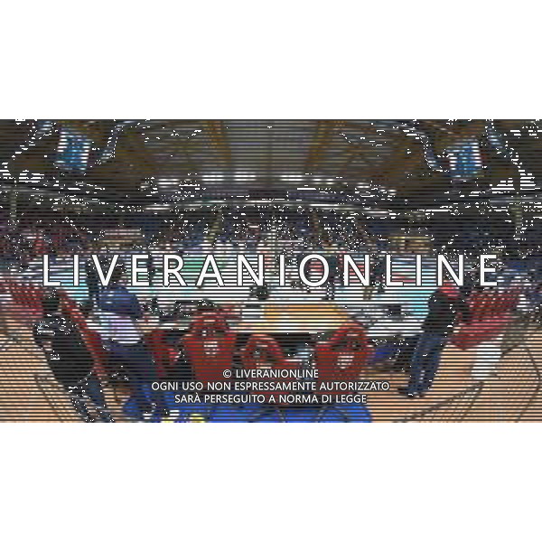 Campionato di Volley Superlega Serie A 2019/2020 Civitanova, Italia 09/02/2020 Cucine Lube Civitanova - Consar Ravenna Nella foto: Eurosuole Forum FOTO ROBERTO BATOMEOLI-ALESSIO MARINI-AG ALDO LIVERANI SAS