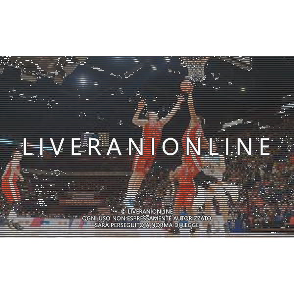 Campionato di Basket Serie A 2019/2020 Milano, Italia 09/02/2020 AX Armani Exchange Olimpia Milano vs Vanoli Basket Cremona Nella foto: Jeff Brooks della AX Armani Exchange Olimpia Milano a rimbalzo ©Savino Paolella - Alessio Marini / AGENZIA ALDO LIVERANI SAS